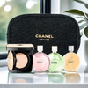 【双12嗨购节】【全球购*送化妆包】【热销】CHANEL香奈儿繁星化妆包四件套香水气垫小样旅行装香奈儿邂逅香水5ml*3 果冻气垫5g#10·现货速达 商品缩略图1