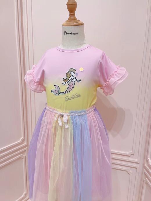 幻彩美人鱼半裙  渐变美人鱼T恤 商品图2