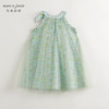 马克珍妮2024年夏装新款女童新中式A版吊带碎花网纱裙240658 商品缩略图2