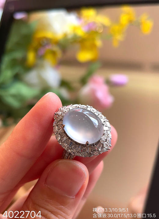 4022704 ，玻璃蛋面吊坠戒指两用款。具体价格微信咨询 商品图5