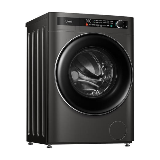 美的洗烘套装10公斤滚筒洗衣机全自动 母婴儿童内衣除螨除菌高温洗涤大容量MG100L0IT+MH100HL 商品图1