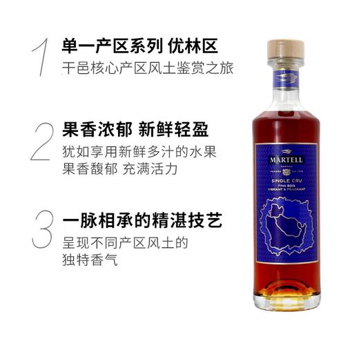 马爹利干邑白兰地 单一产区系列 优林区 VSOP 40%vol 700ml
 商品图1