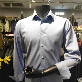 南4银色保罗长袖衬衫241C176