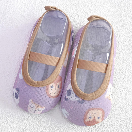 【减震防凉！卡通网眼厚底地板鞋袜】宝宝袜子学步鞋子船袜防滑袜套婴儿地板鞋袜春夏季婴童地板袜儿童 商品图12