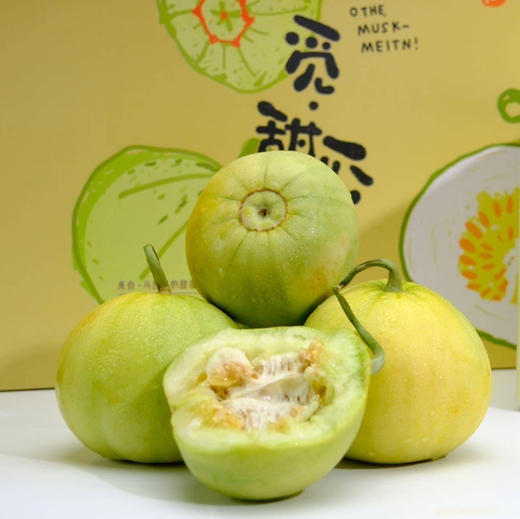 【时令】正宗马连庄甜瓜 皮薄脆甜多汁 当季鲜果 商品图2