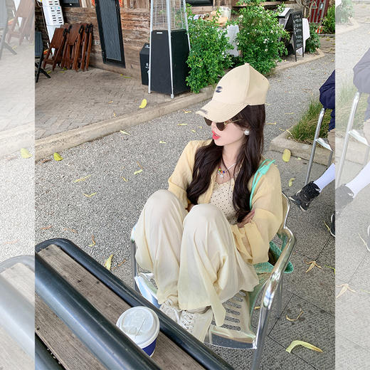 <曾小咸推荐> 【氧气女友】背心+裤子+软糯防晒衬衫 商品图3