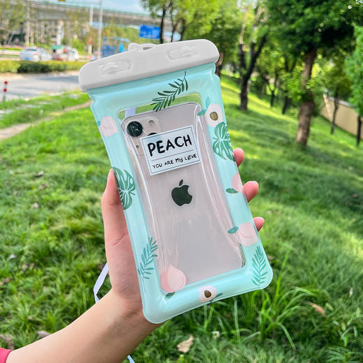【超高颜值！可触屏操作可爱卡通防水袋】手机防水袋夏日游泳漂流拍照潜水透明可触屏密封袋，自带挂绳，解放双手，尽情玩耍不怕丢。-ry 商品图8