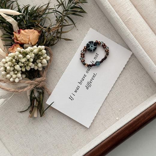 美拉德风串珠指环 商品图3