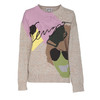KENZO 高田贤三 女士徽标提花混纺羊毛长袖针织衫 混色 FC52 PU661 3CF 93 商品缩略图0