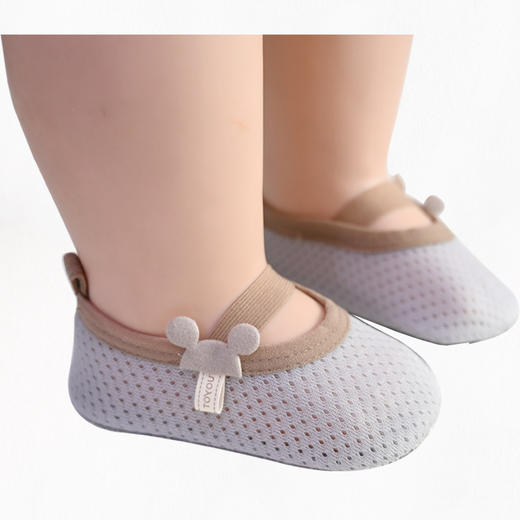 【减震防凉！卡通网眼厚底地板鞋袜】宝宝袜子学步鞋子船袜防滑袜套婴儿地板鞋袜春夏季婴童地板袜儿童 商品图4