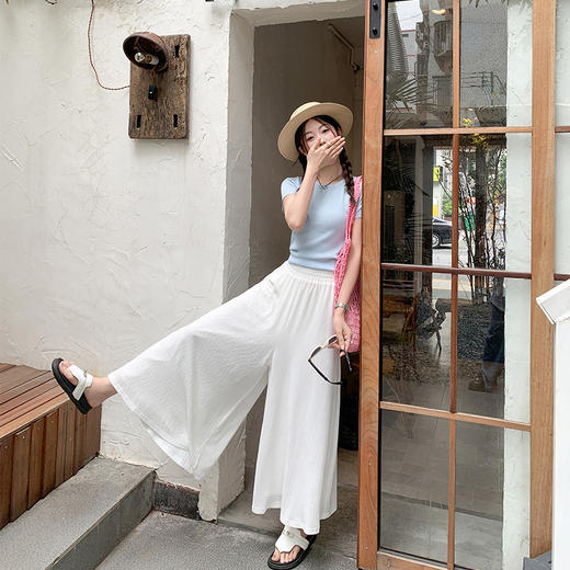 <曾小咸推荐> 阔腿休闲裤  日常139.98 立减69.99 秒杀69.99！！ 商品图5