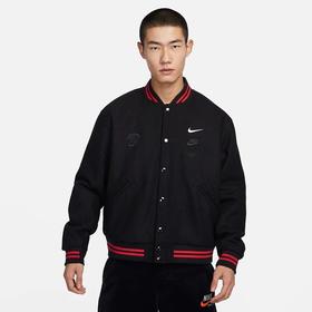 Nike/耐克男子运动夹克保暖棉服CNY龙年新年棒球服外套FZ6372-010