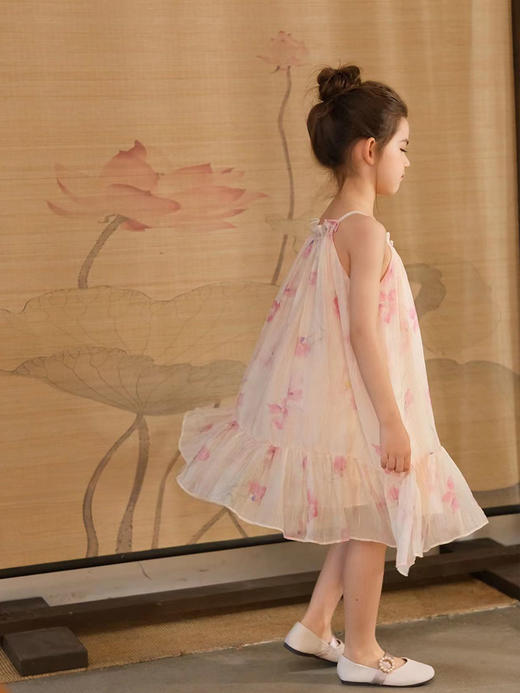 墨花吊带裙 商品图1