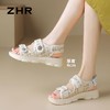 ZHR则则小香风凉鞋女厚底魔术贴运动凉鞋2024新款时尚外穿沙滩鞋 商品缩略图2