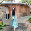 <曾小咸推荐> 【夏日来信】蓝色无袖连衣裙 商品缩略图4