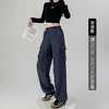 【时尚百搭！美式多口袋工装裤】女裤子秋季新款辣妹直筒休闲卫裤显瘦阔腿运动裤，宽松版型上身立体有型，轻松营造出慵懒随性的休闲感。-ry 商品缩略图7