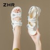 ZHR则则小香风凉鞋女厚底魔术贴运动凉鞋2024新款时尚外穿沙滩鞋 商品缩略图4