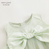 马克珍妮2024年夏装新款 女童蝴蝶结网纱背心连衣裙 240688 商品缩略图3