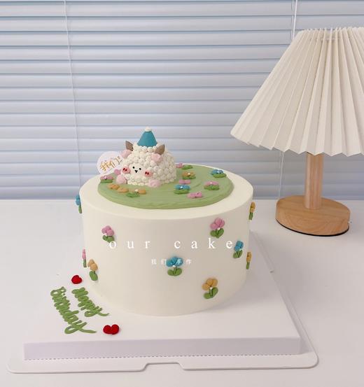 小羊立体小动物蛋糕-低糖处理无添加 商品图3