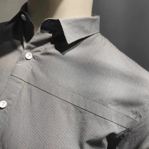 南4银色保罗长袖衬衫241C175 商品图1