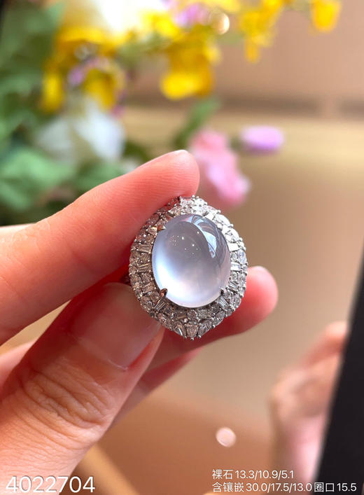 4022704 ，玻璃蛋面吊坠戒指两用款。具体价格微信咨询 商品图3