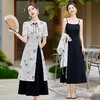 百搭新中式，蝴蝶印花连衣裙两件套HR-BX2539 商品缩略图2