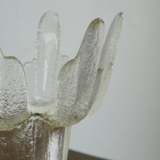 1952年芬兰Mantsa Lasjsepat中古花瓣花瓶A0211 商品图5