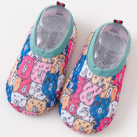 【卡通透气网眼宝宝学步鞋】宝宝袜子学步鞋软底防滑袜套幼儿园室内鞋子春夏季婴儿地板袜儿童 商品图6