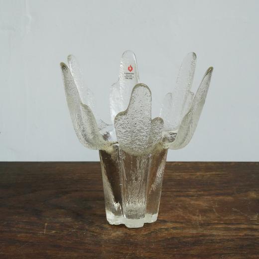 1952年芬兰Mantsa Lasjsepat中古花瓣花瓶A0211 商品图0