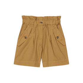 KENZO 高田贤三 女士棉质休闲短裤 棕色 FC52 SH061 9CB 87