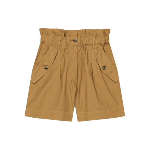 KENZO 高田贤三 女士棉质休闲短裤 棕色 FC52 SH061 9CB 87 商品图0