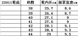 23011男士鞋底，橡胶底 商品图6