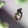 温莎珠宝Lhwindsor原创设计帕拉伊巴爱心戒指帕拉伊巴蓝色戒指 商品缩略图7