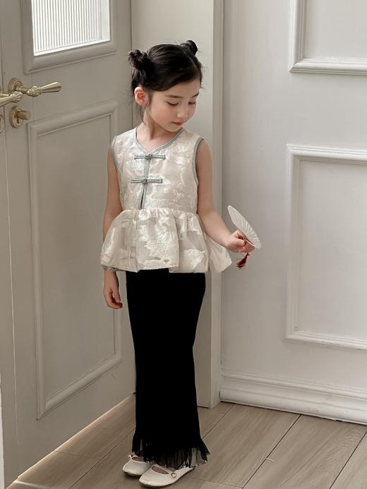 睡莲中式无袖衫 商品图0