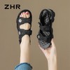ZHR则则小香风凉鞋女厚底魔术贴运动凉鞋2024新款时尚外穿沙滩鞋 商品缩略图8