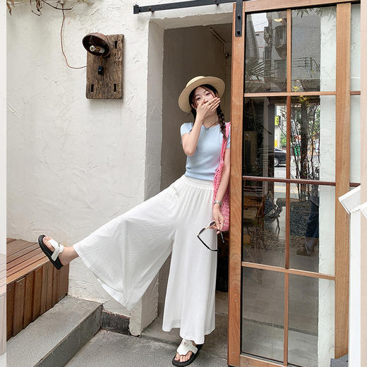 <曾小咸推荐>现货秒杀！最后一波 ！抢到赚到！【俏皮女孩】两色后腰绑带上衣 日常119.99 立减70 秒杀49.99！ 商品图3