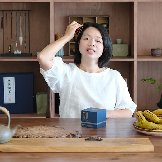 【常州非遗梳】紫檀木材质+绵羊角 经络按摩木 梳养发头疗 商品图4