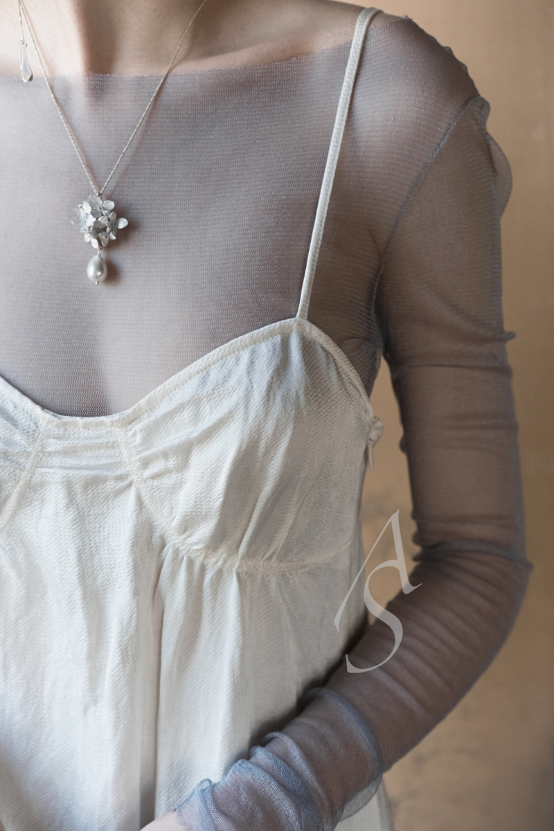 Fireflies  无尽夏花簇胸针项链