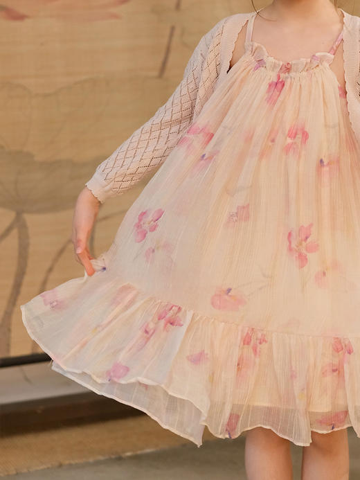 墨花吊带裙 商品图3