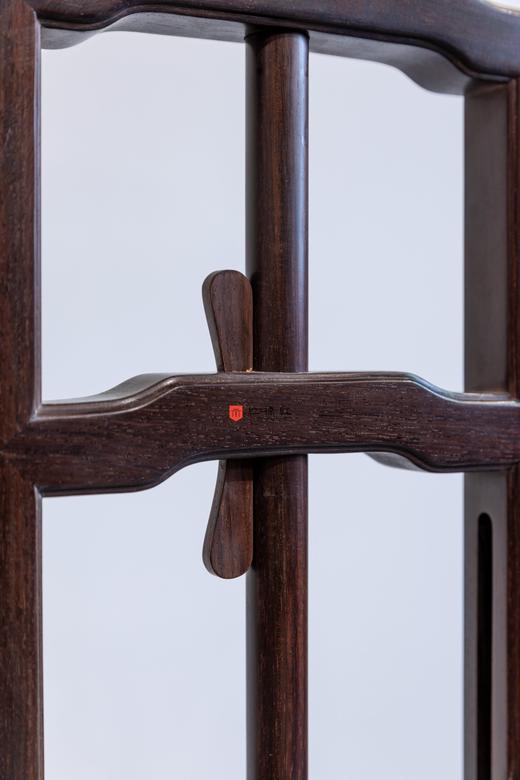 红桥红  家具严选  大红酸枝（交趾黄檀）【嘉木堂升降式灯台 宫灯】 商品图4