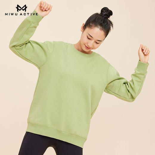 【清仓不退换】迷悟MW11L023基础加绒卫衣 商品图3