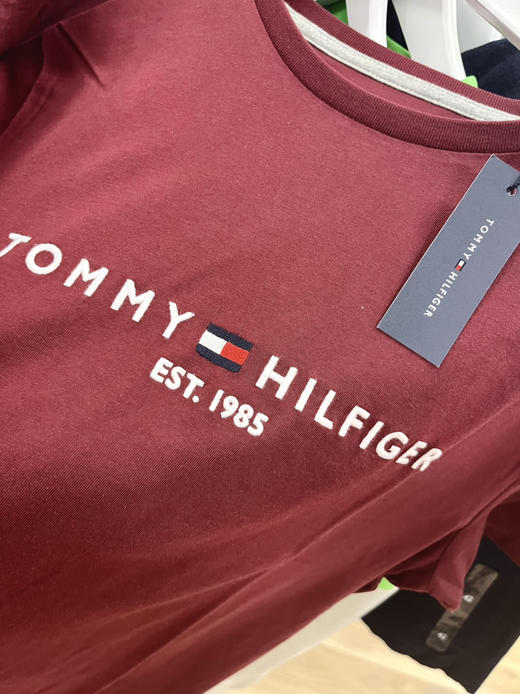 新款！Tommy男士圆领T恤 刺绣标 商品图8