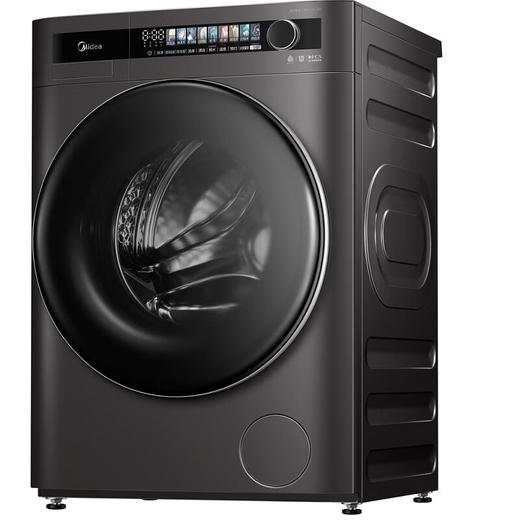 美的洗烘套装10公斤滚筒洗衣机全自动 母婴儿童内衣除螨除菌高温洗涤大容量变频MG100L30I+MH100HL 商品图0