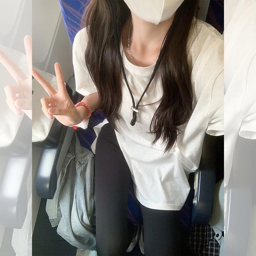 <曾小咸推荐>现货秒杀！卖完不补 ！微信打折价！2色开叉短袖 日常99.99/件 立减50 秒杀49.99/件！！ 商品图4