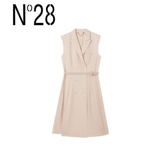 【破价】N°28“西装裙”无袖翻领气质束腰连衣裙8A21L688 商品图1