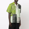 KENZO 高田贤三 男士徽标印花棉质短袖衬衫 绿色 FC55 CH144 9F5 56 商品缩略图1
