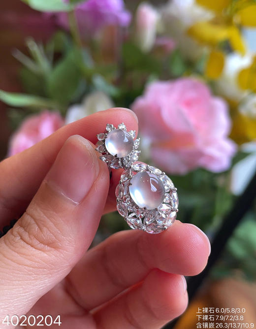 4020204，玻璃蛋面吊坠。具体价格微信咨询 商品图2