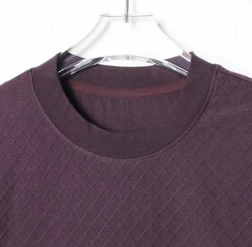 T776夏季新款条纹格子纯色男女百搭短袖时尚休闲上衣潮流宽松T恤 商品图1