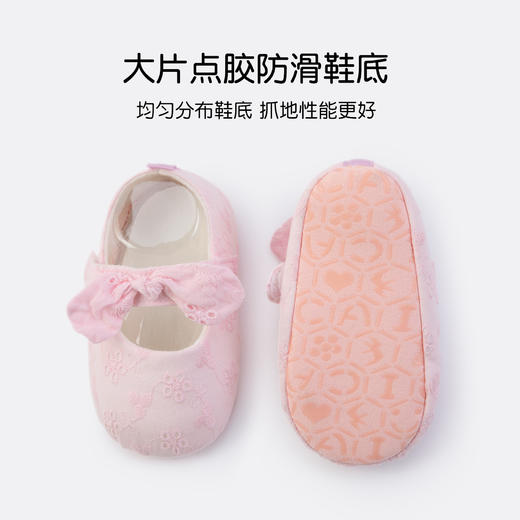 【软糯舒适！防滑学步不掉跟】新款春夏宝宝纯色小清新地板鞋婴童卡通防滑点胶宝宝袜 商品图3