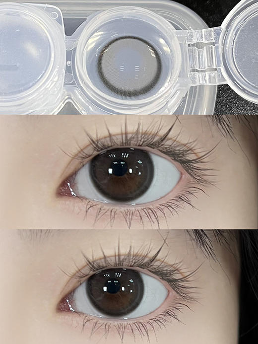 Bebebest旗下 ·silk black溜溜黑&silk Brown溜溜棕｜14.2mm白狮着色中大直径 日抛 商品图3